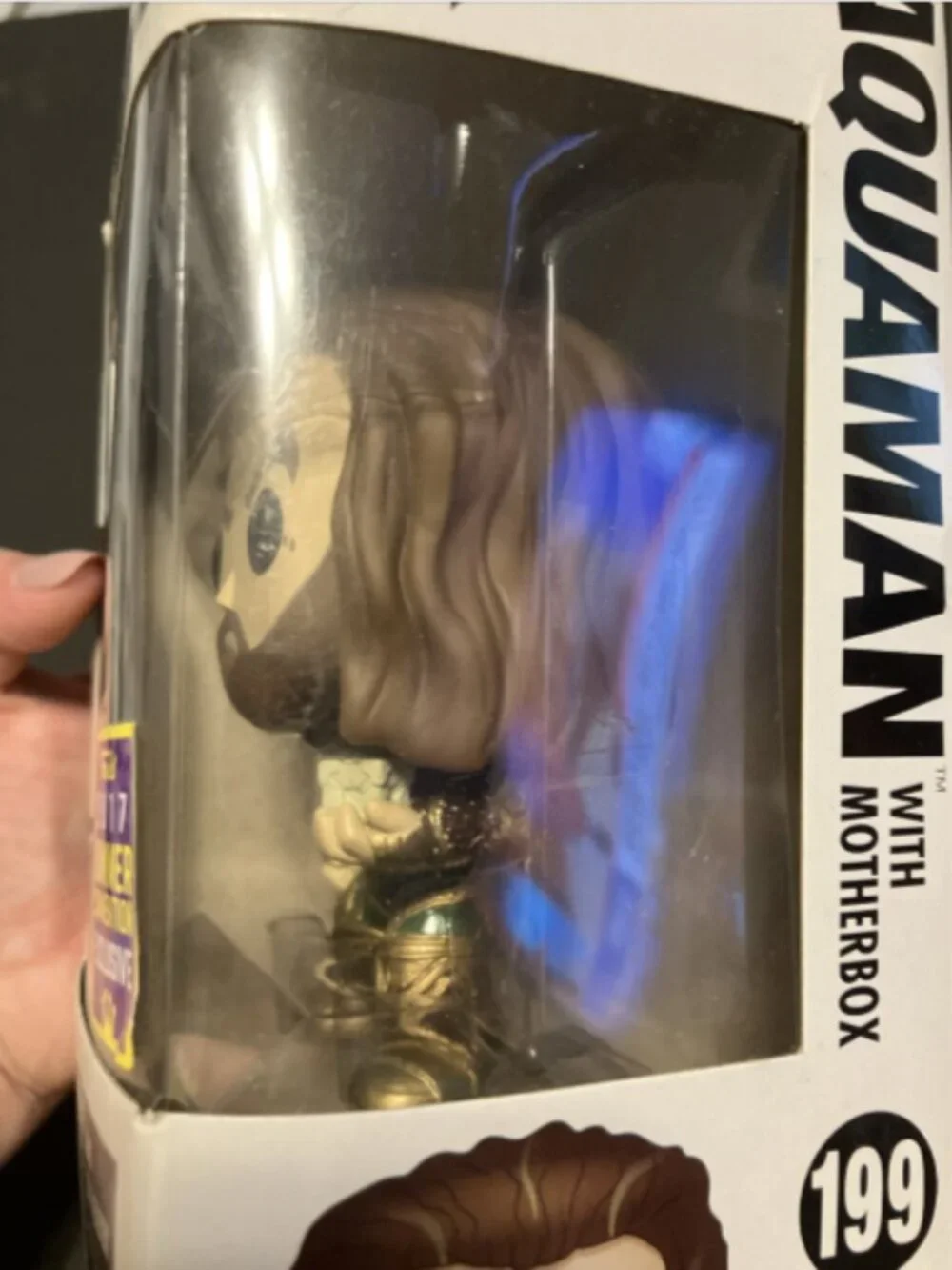 Funko Pop! Vinyl: DC Universe - Aquaman - (w/ Mother Box) - San Diego Comic Con